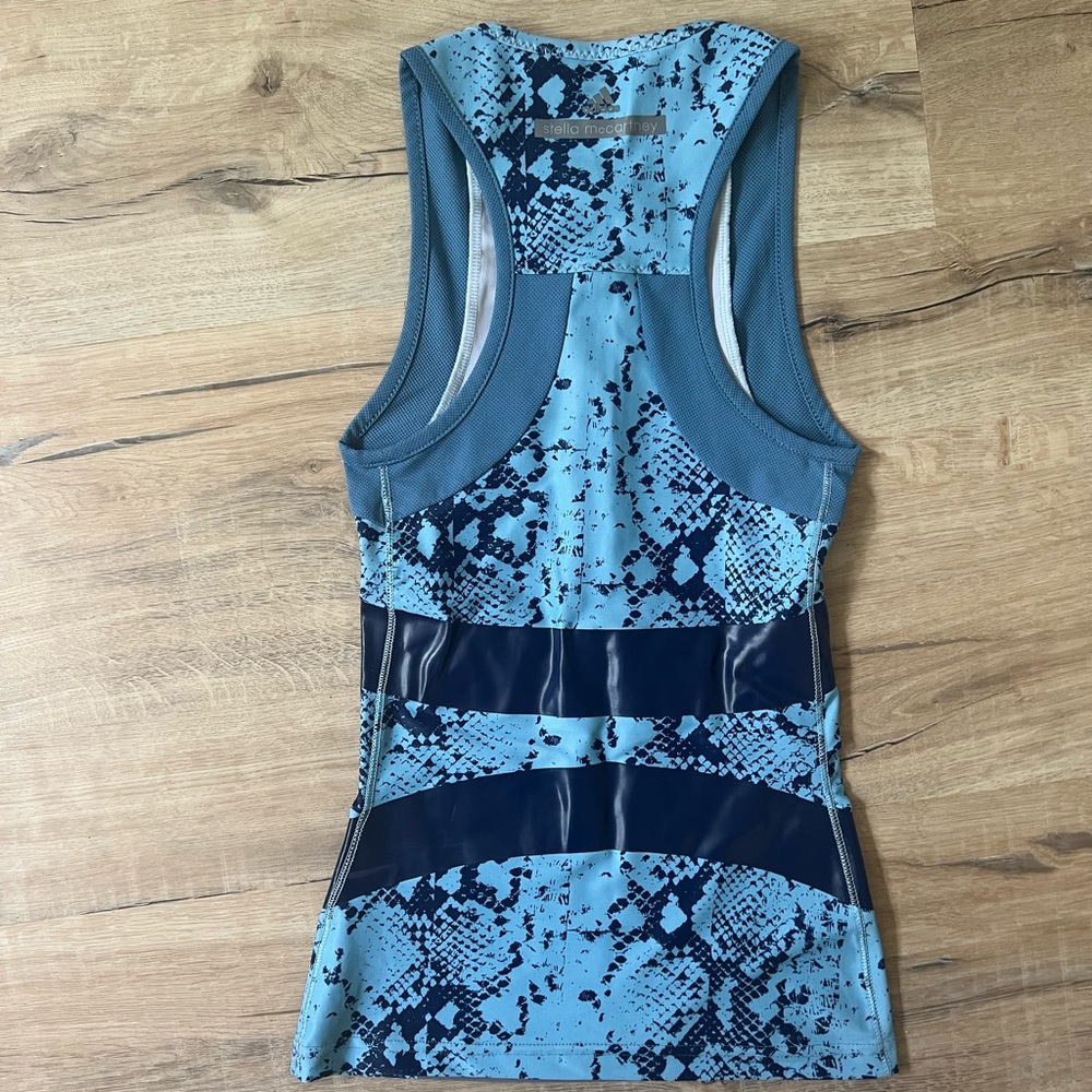 Adidas by Stella McCartney blue too tank 2xs - Picture 3 of 3